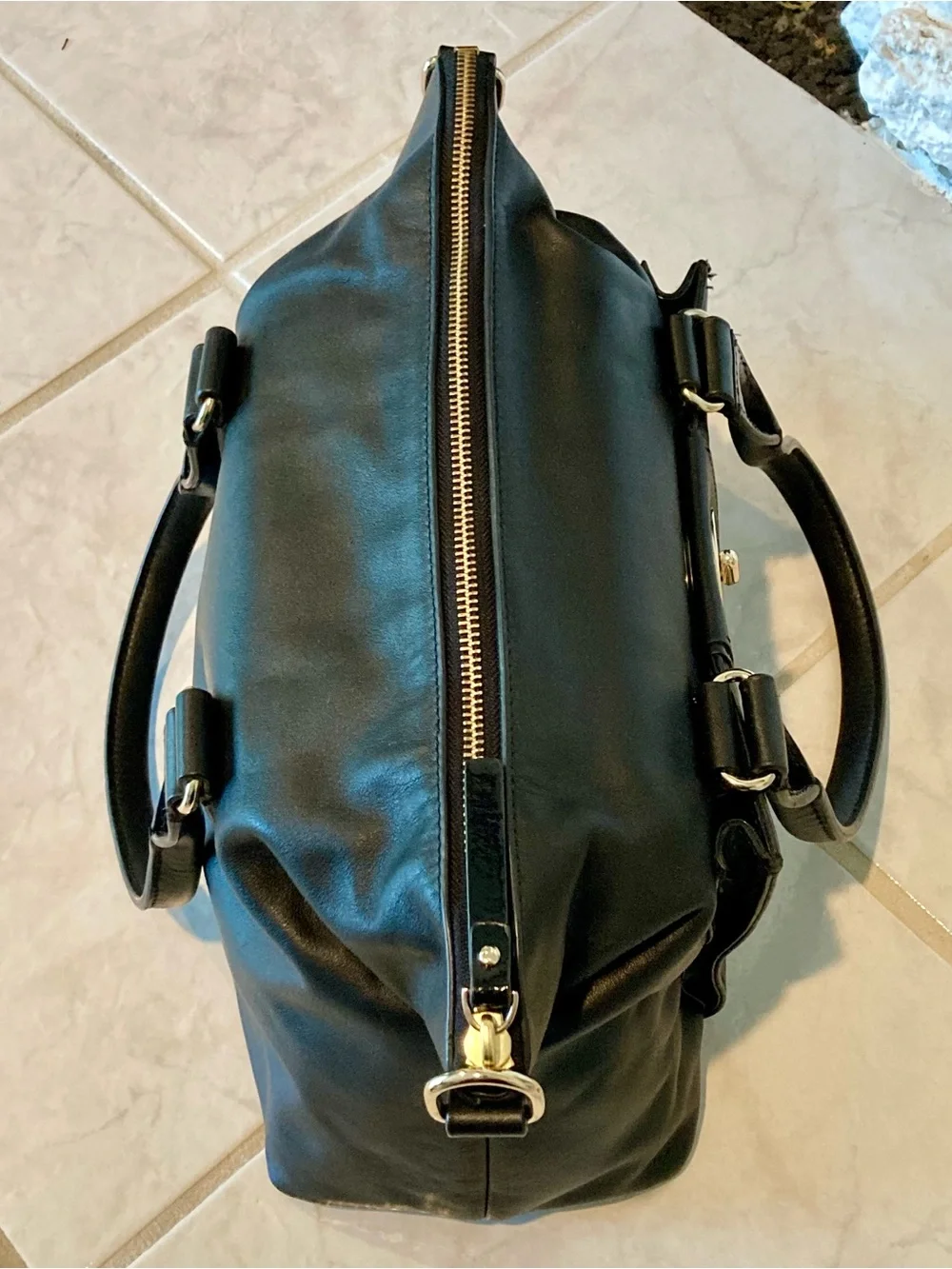 EUC Kate Spade Leather Hampton Road Janie Satchel Bag